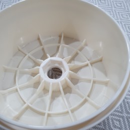 Wheel White Dish Disc 180mm