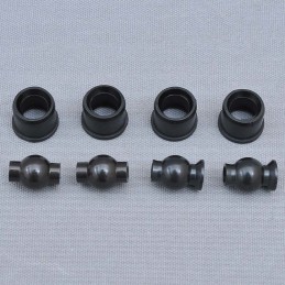 Alloy Upper Wishbone Joint Ball and Composite Inserts