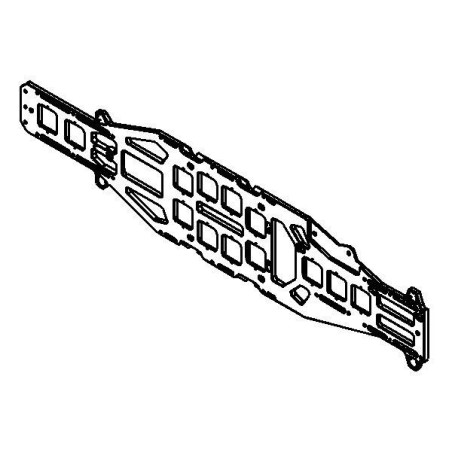 Duox 7075 8mm Chassis 535mm